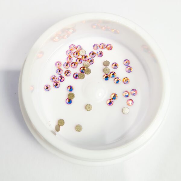 Rose Peach Shimmer - 50 sztuk - Kryształy Swarovskiego