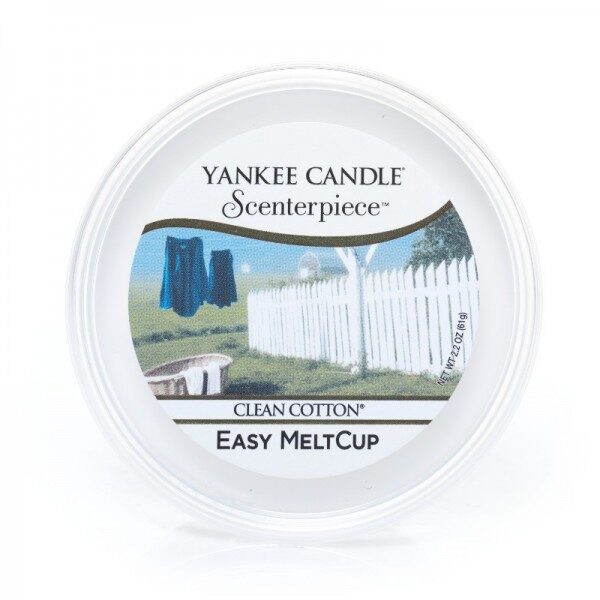 Yankee Candle Clean Cotton wosk scenterpiece