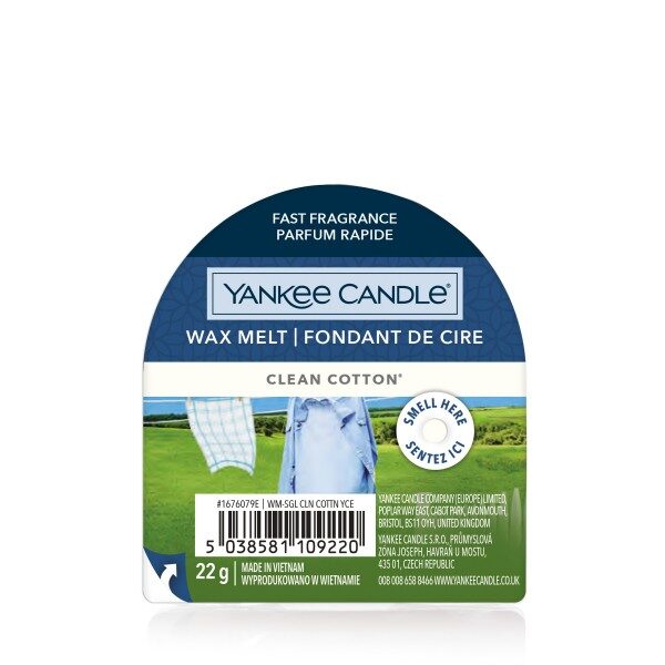Yankee Candle Clean Cotton wosk