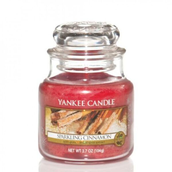Yankee Candle Sparkling Cinnamon świeca mała