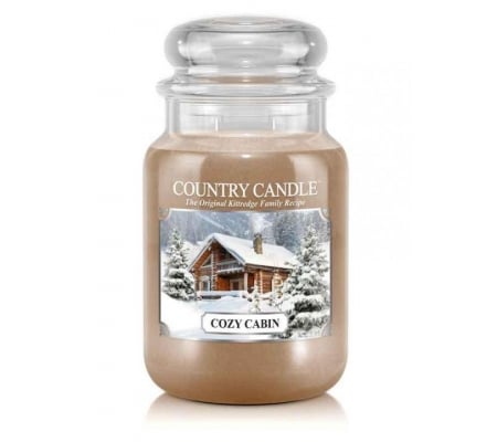 Country Candle Cozy Cabin świeca zapachowa (652g)