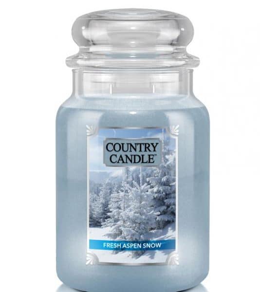 Country Candle Fresh Aspen Snow świeca zapachowa (652g)