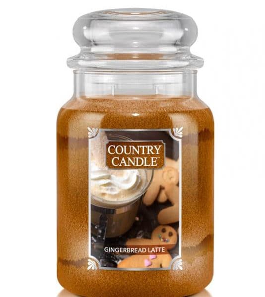 Country Candle Gingerbread Latte świeca zapachowa (652g)