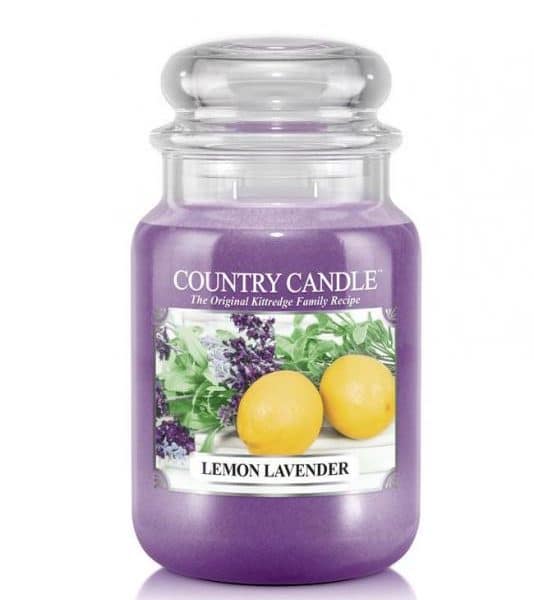 Country Candle Lemon Lavender świeca zapachowa (652g)