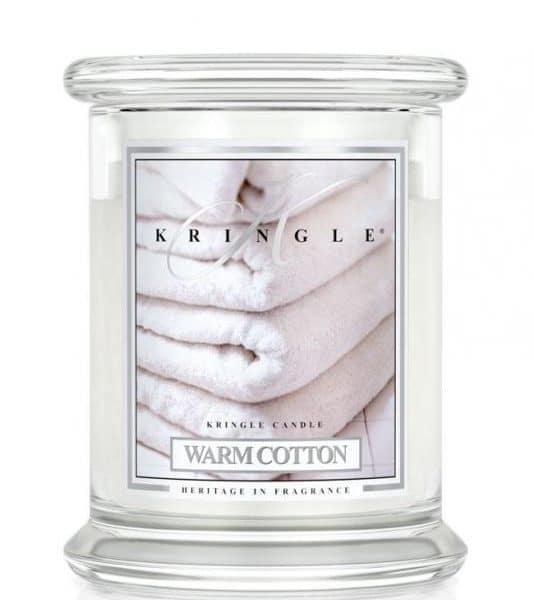 Kringle Candle Warm Cotton świeca zapachowa (411g)