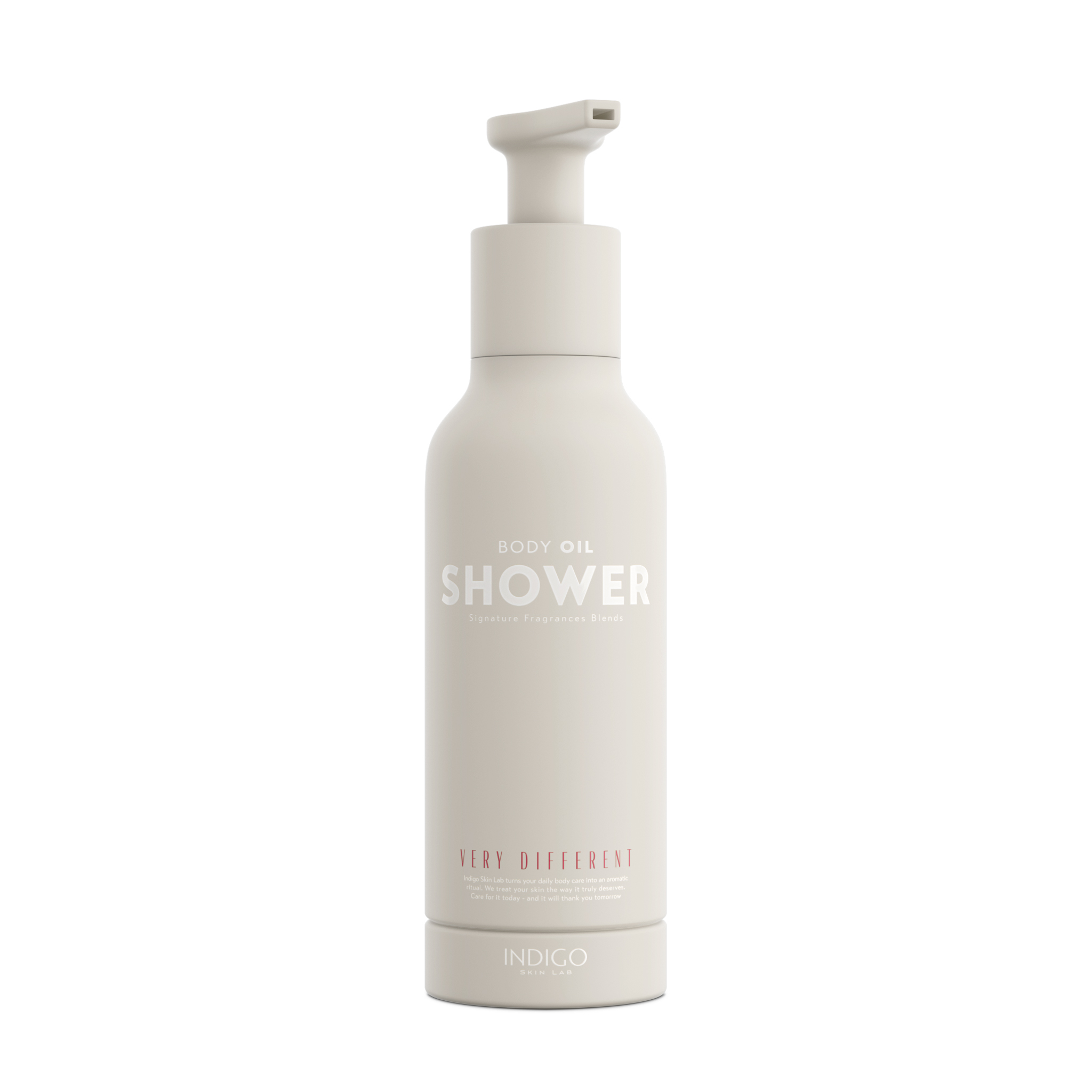 shower body oil very different